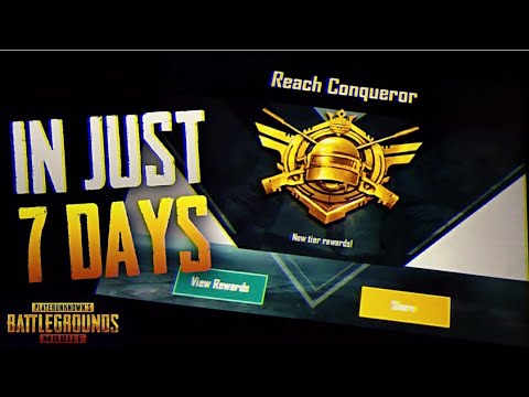 ?How To  REACH  CONQUEROR In PUBG MOBILE? | Top 5 Tips To Reach Conqueror In 7 Days | Woolf Gaming