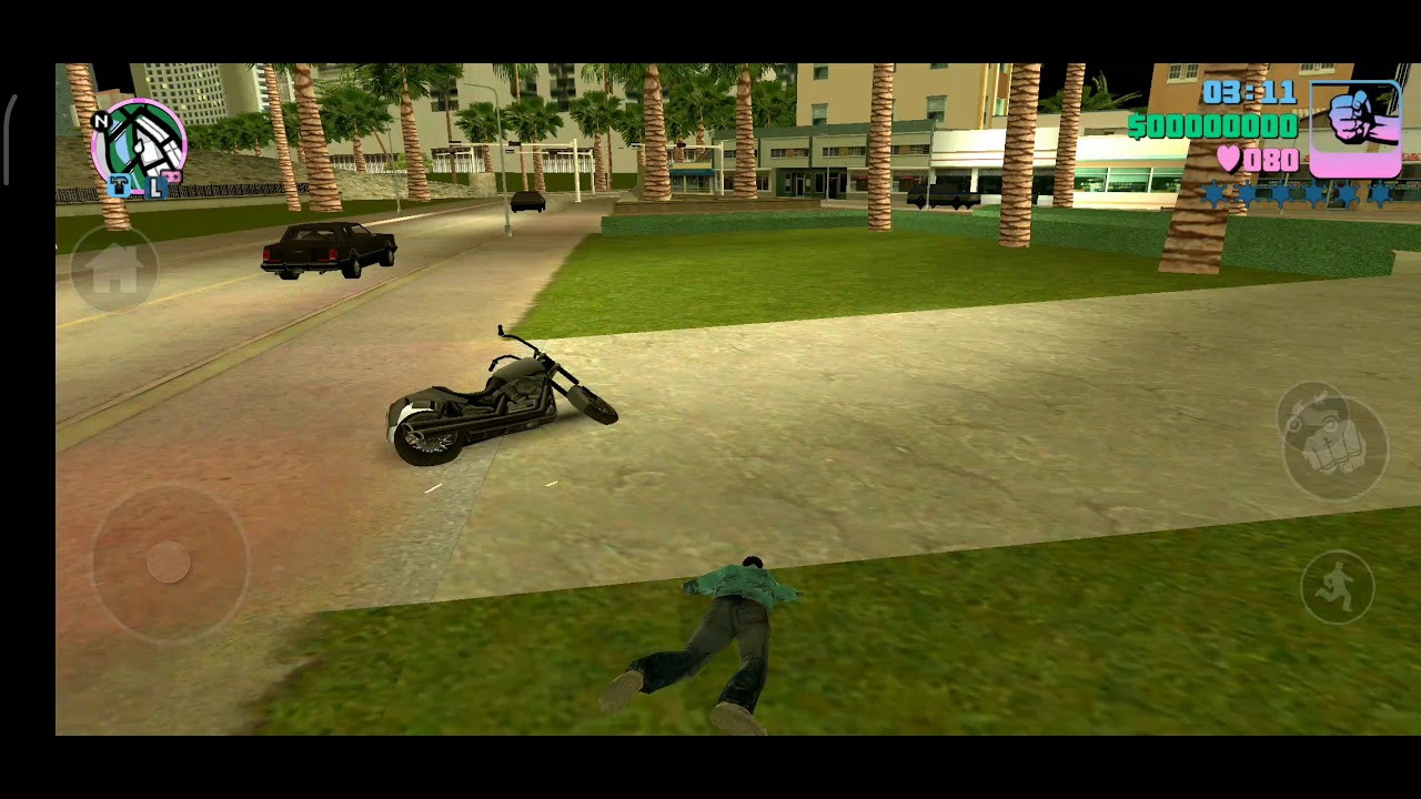 PLAYING GTA VICE CITY IN ANDROID PHONE.