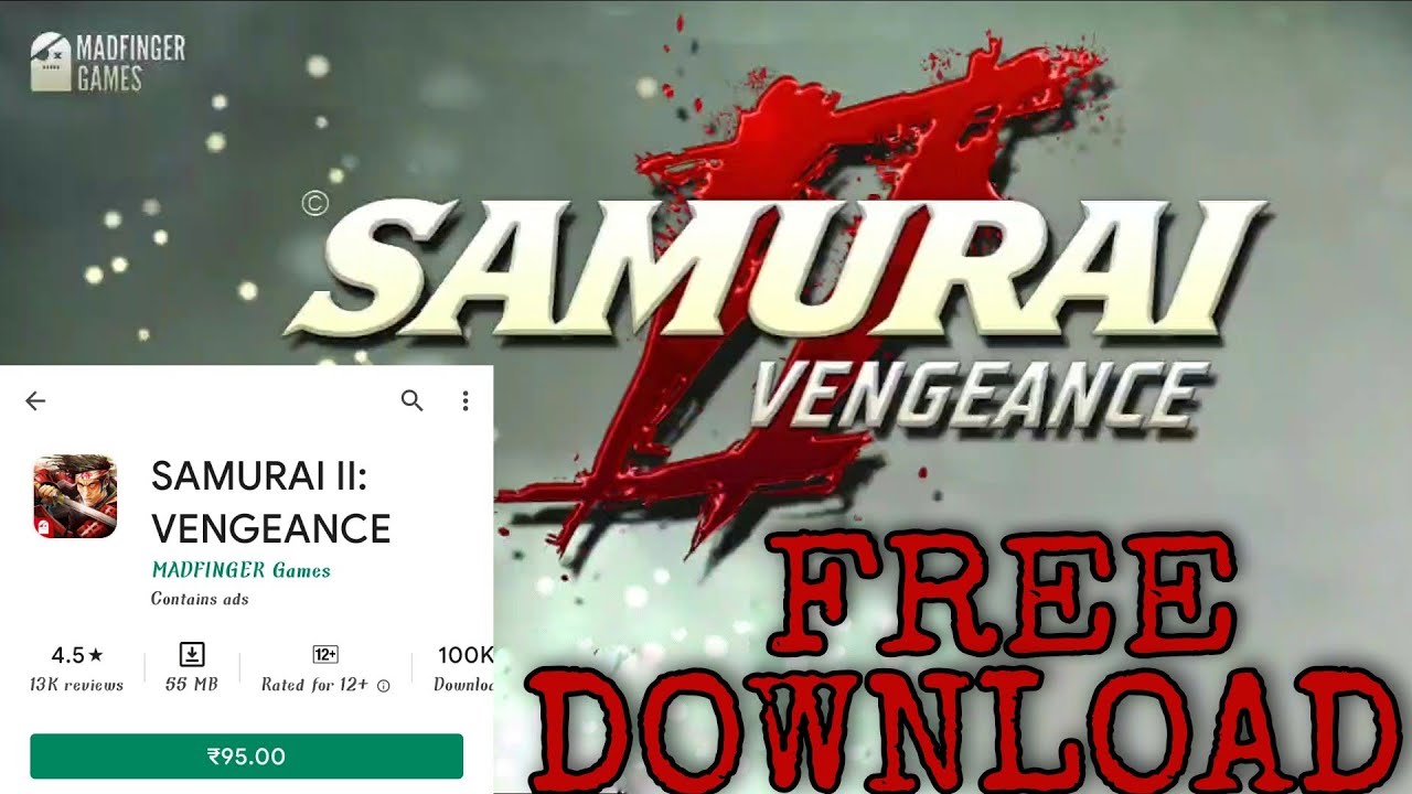 Samurai Vengeance 2//Mod Version//Free Download