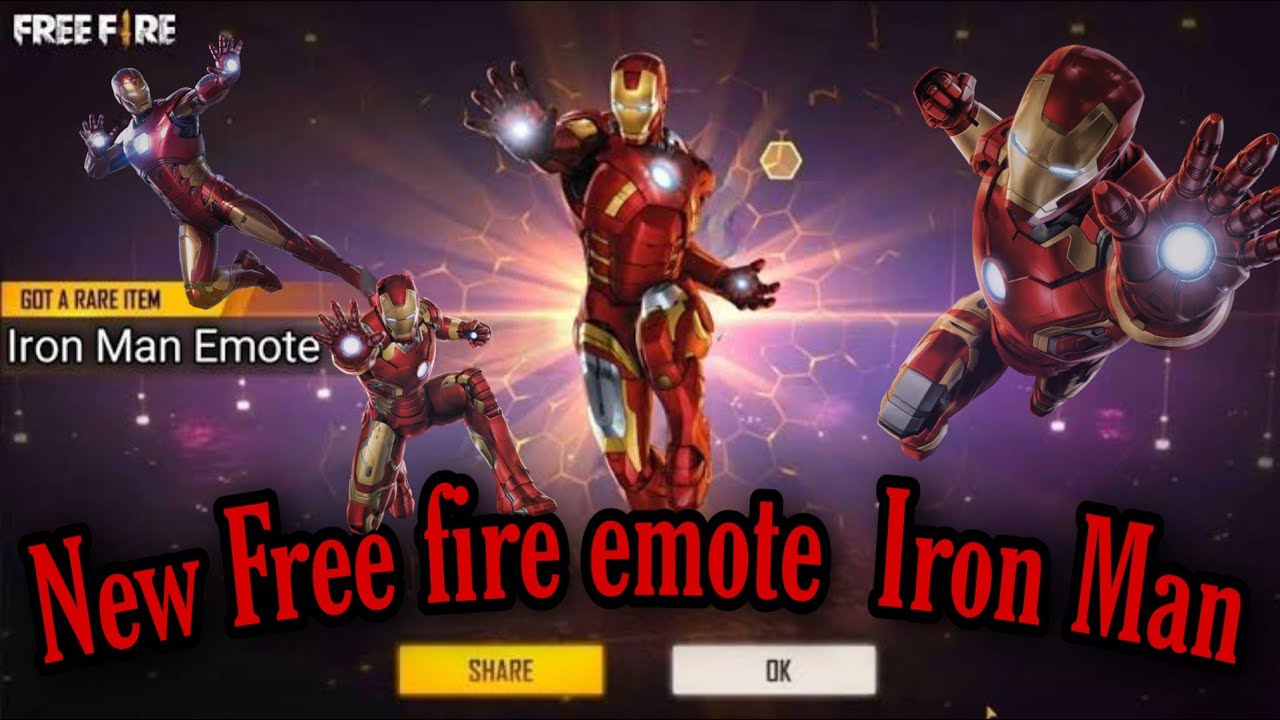 New Emote Advance Server Ob29/Free Fire Upcoming Emote/New Avenger Iron Man 2021 Emote