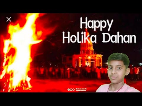 Happy holika dahan /wish to happy/sakshamsinhavlog
