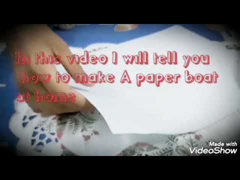 how to make a paper boat at home very easy/by click and craft