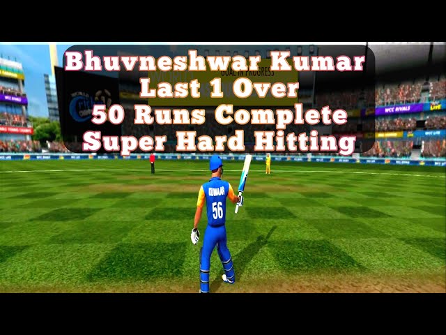 Bhuvneshwar Kumar Last 1 Over 50 Runs Complete Super Hard Hitting Wcc3 Video 1 #shorts