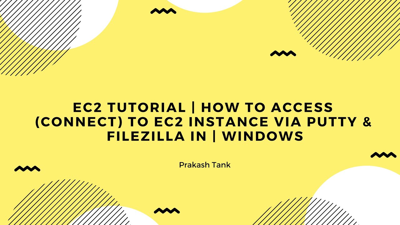 EC2 Tutorial | How to access (connect) to EC2 instance via PuTTY & FileZilla In | Windows