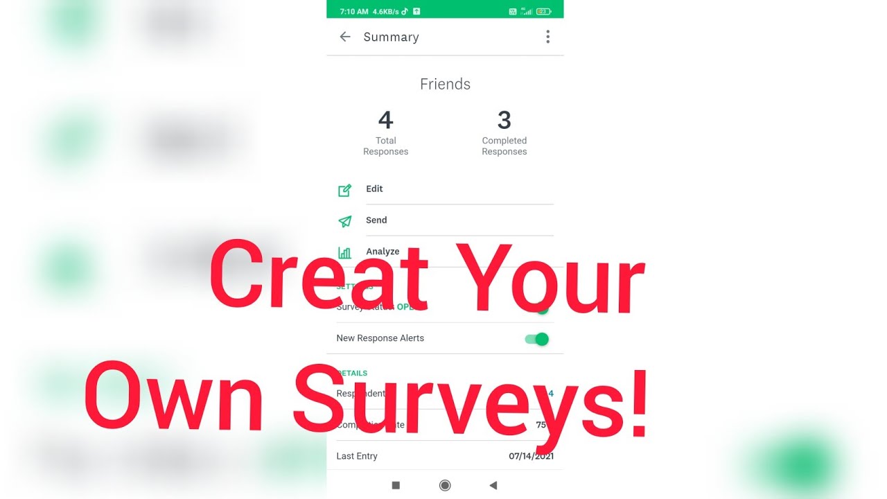 Create Your Own Real Surveys(Free) Survey Monkey
