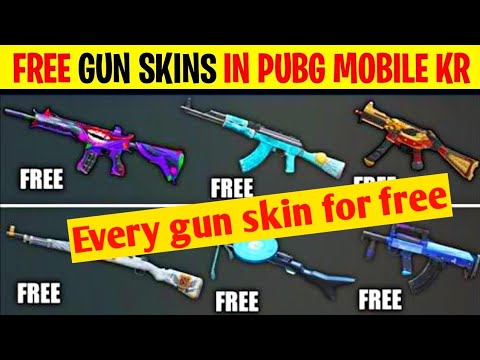 how to get free gun skins in pubg mobile