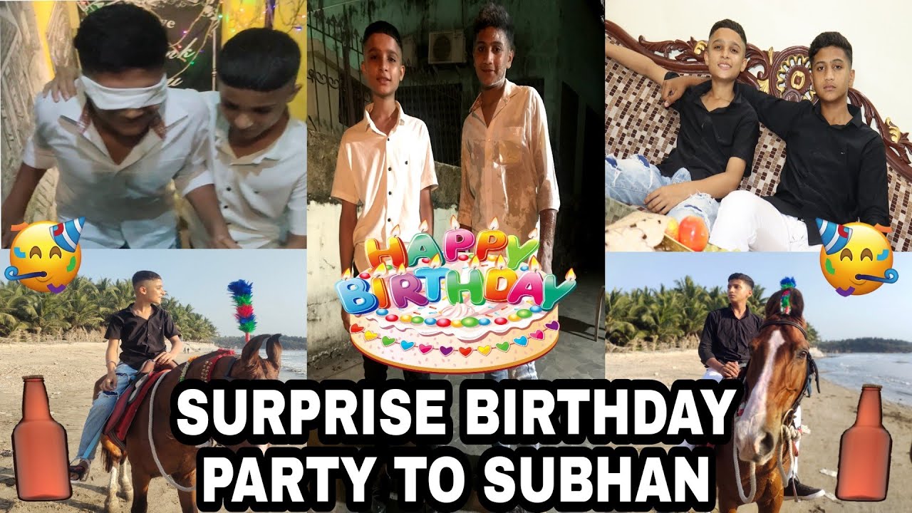 SURPRISE PARTY TO BIRTHDAY BOY! | INDIAN DAILY VLOGGERS |