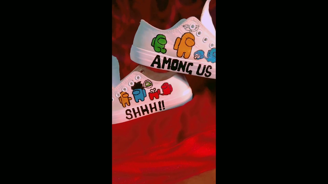 #Among_Us #Shoe Paint  tried for the first time