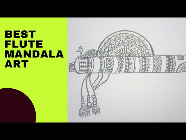 Best Flute Art | Mandala Art |
