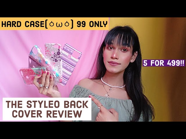 The STYLEO Website Back Hard Case Review | The STYLEO 5 For 499 | Fashionft.Niki