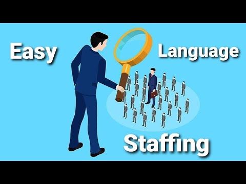 Staffing : meaning,importance and nature  for bcom , 12 th class ( part 1)