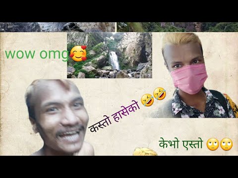Dashain vlog first time Aeina park jharna sathi haru sanga