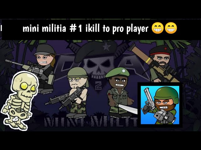 mini militia first map gameplay #1
