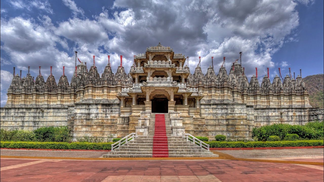 Ranakpur jain temple || Hindi || रणकपुर जैन मंदिर के 1,444 नक्काशीदार स्तंभ #shorts #viral