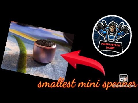 Bluetooth mini speaker review || दुनिया का स्मल्लेस्त ब्लूटूथ स्पीकर!