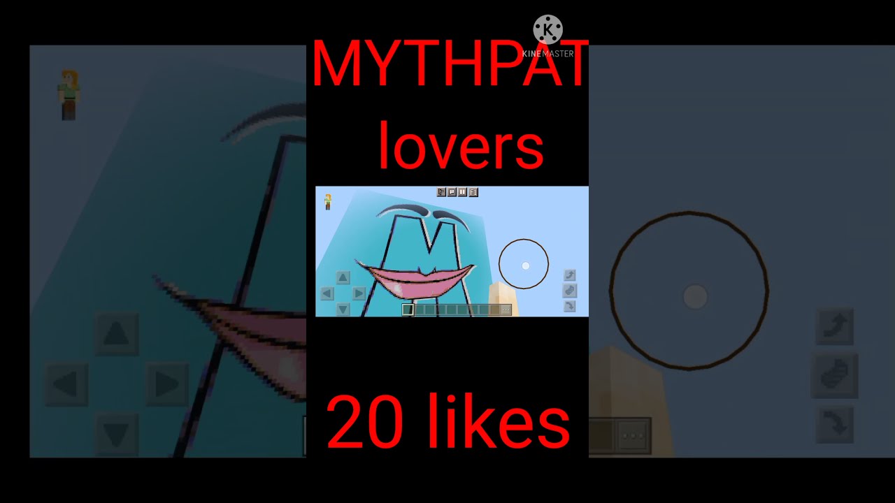 MYTHPAT LOVER THIS IS FOR YOU @mythpat #shorts #mcpe #minecraft #photos