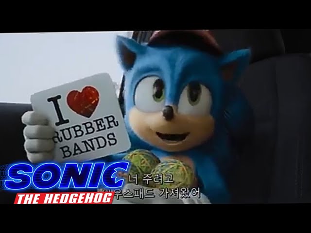 (By Paramount) Sonic Movie Clip HD - Road Trip Scenes. (2020)