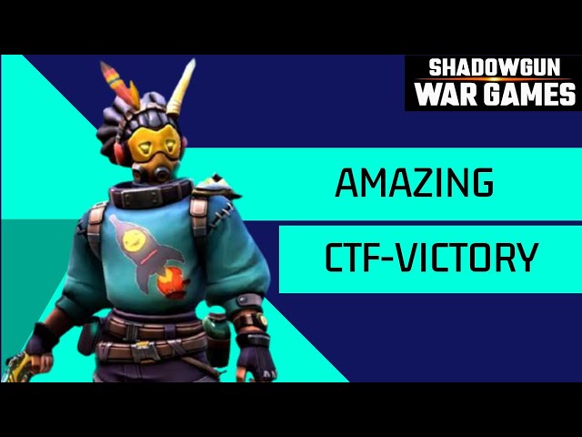 ShadowGun War Games | Jet | Amazing CTF Victory