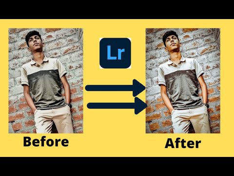 How to add brown tone to your photo in lightroom