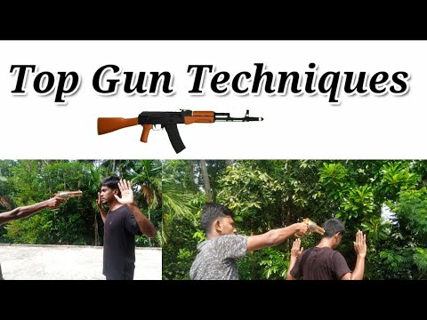 Top gun techniques /self defence /বন্দুকের হাত থেকে আত্মরক্ষা /self defence karate training