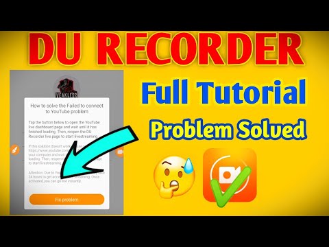 How to solve DU RECORDER live Problem|| 100% working ?