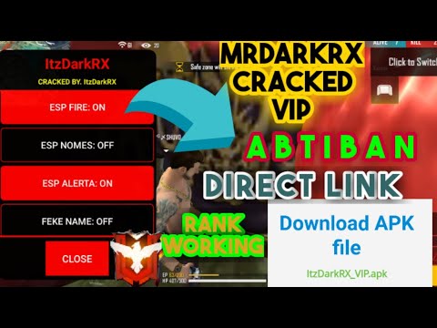 VIPMOD FF V9 CRACKED MOD LINK IN DISCRIPTION WITH USERNAME AND PASSWORD