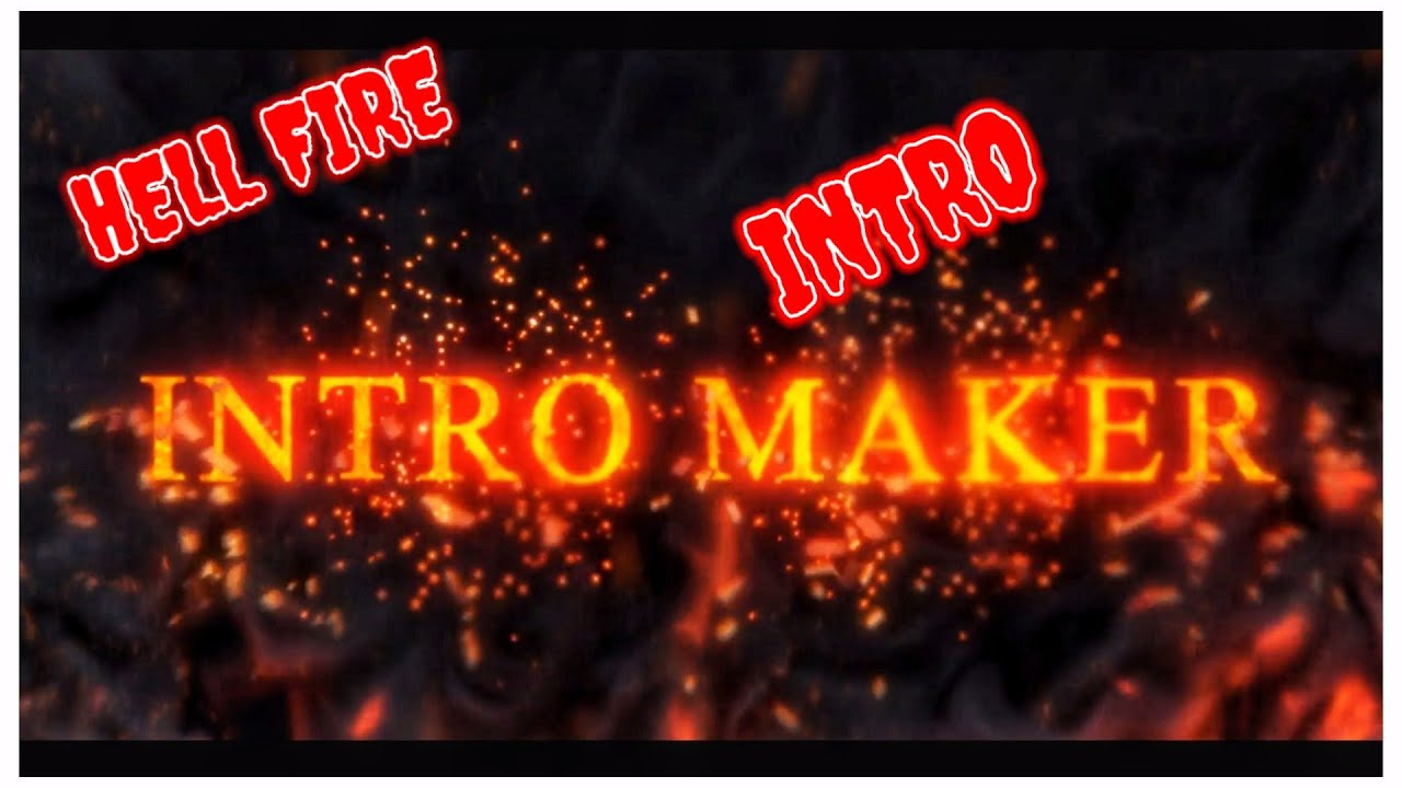 How to make Cinematic Hell Fire Intro by Using KINEMASTER+PIXELLAB | ANUJ INTRO MAKER