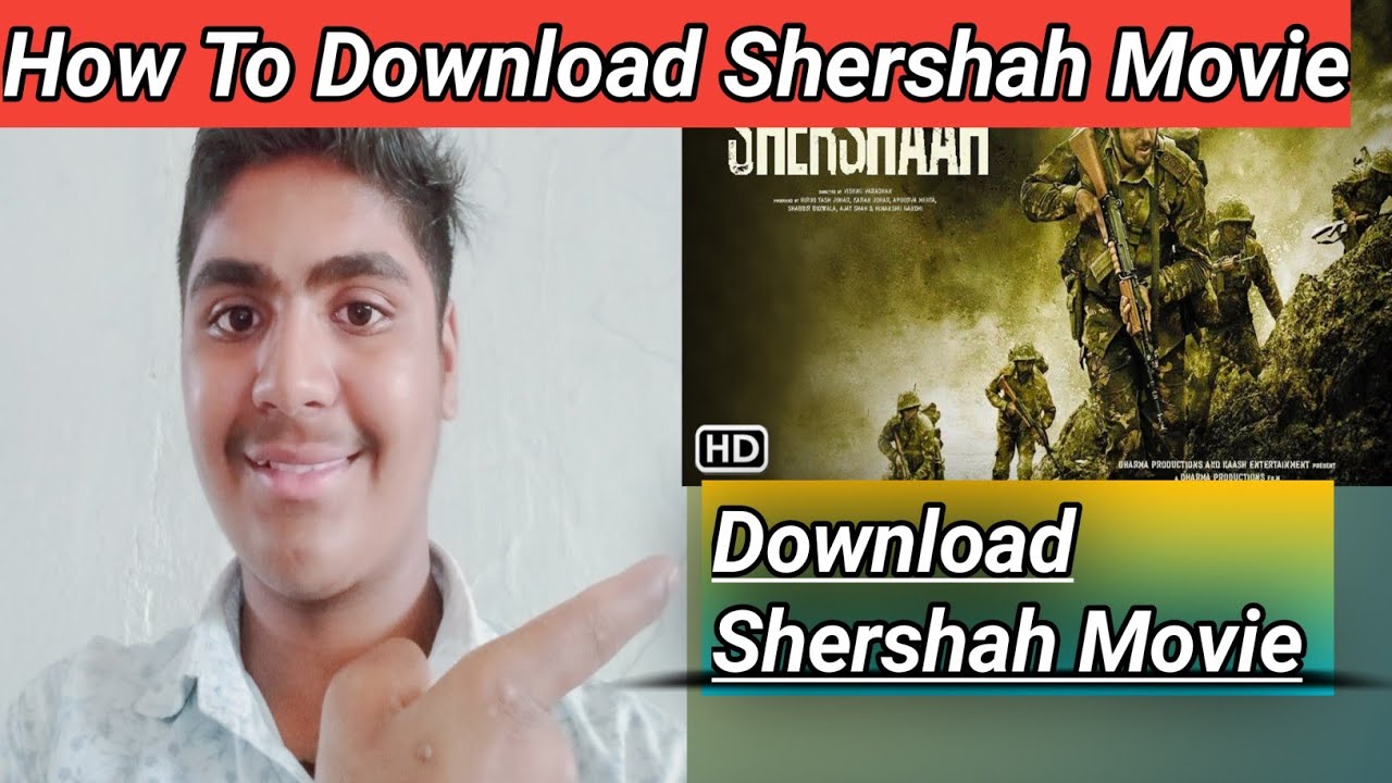 How To Download Shershah Movie in Full HD(1080p)