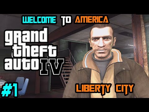 First Day In Liberty City | GTA 4
