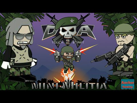 1v1 Mini Militia with Anchor_Vansh vs Anchor_Gaming Gameplay
