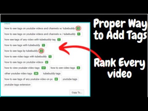 Proper Way to add tags and find them | How To Rank Video and get views