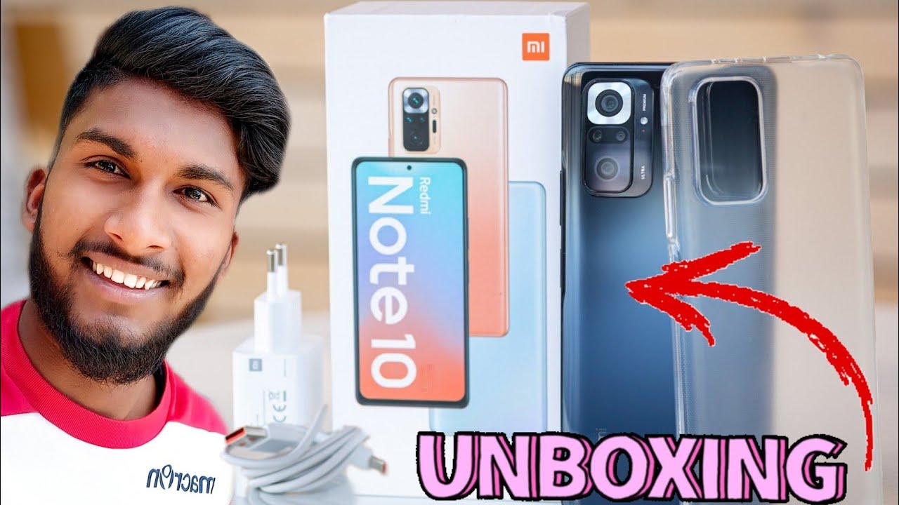 Unboxing Redmi Note 10 #Vlog-05 Before Lockdown #Mobile #Unboxing_With_My_Brother