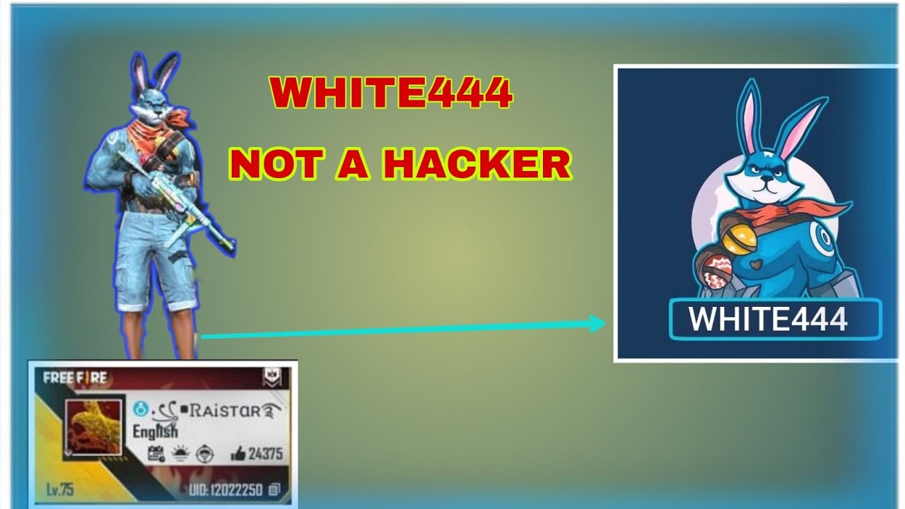 RAISTER SAYS WHITE 444 ARE NOT HACKER|| WHITE 444 NOT A HACKER|| PROVED???