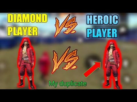 heroic player vs me diamond player  1vs1 custom