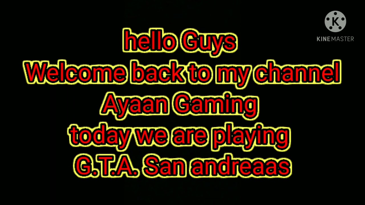 G.T.A. San andreaas || part3 || Ayaan Gaming