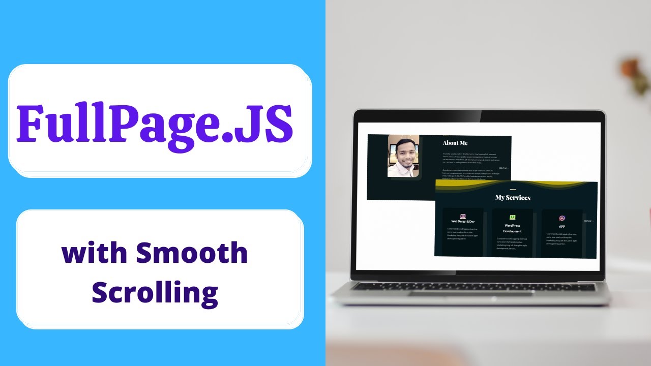 FullPage.js for Smooth Scrolling Navigation