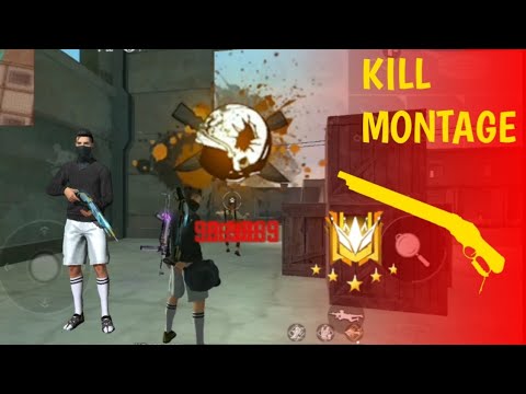 FREE FIRE HIGHLIGHTS BEST HEADSHOTS KILL MONTAGE OP KILLING MONTAGE (STACK HACK GAMING)