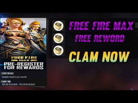 Free Fire Max uploaded || clam free reward || free item?||