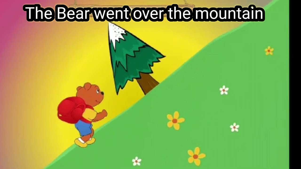 The Bear Went Over The Mountain | Nursery Rhymes For kids|The Bear Went Over The Mountain in English