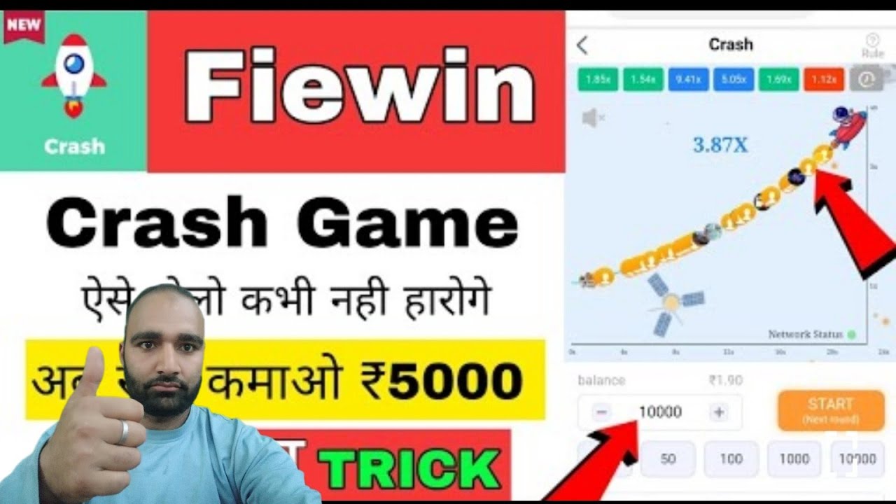 FieWin Crash Game Winning Trick || FieWin Crash Game Kaise Khele || FieWin Ap...
