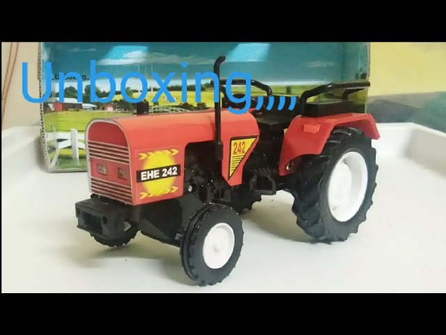Unboxing , Eicher ehe 242 tractor model AR tractor model