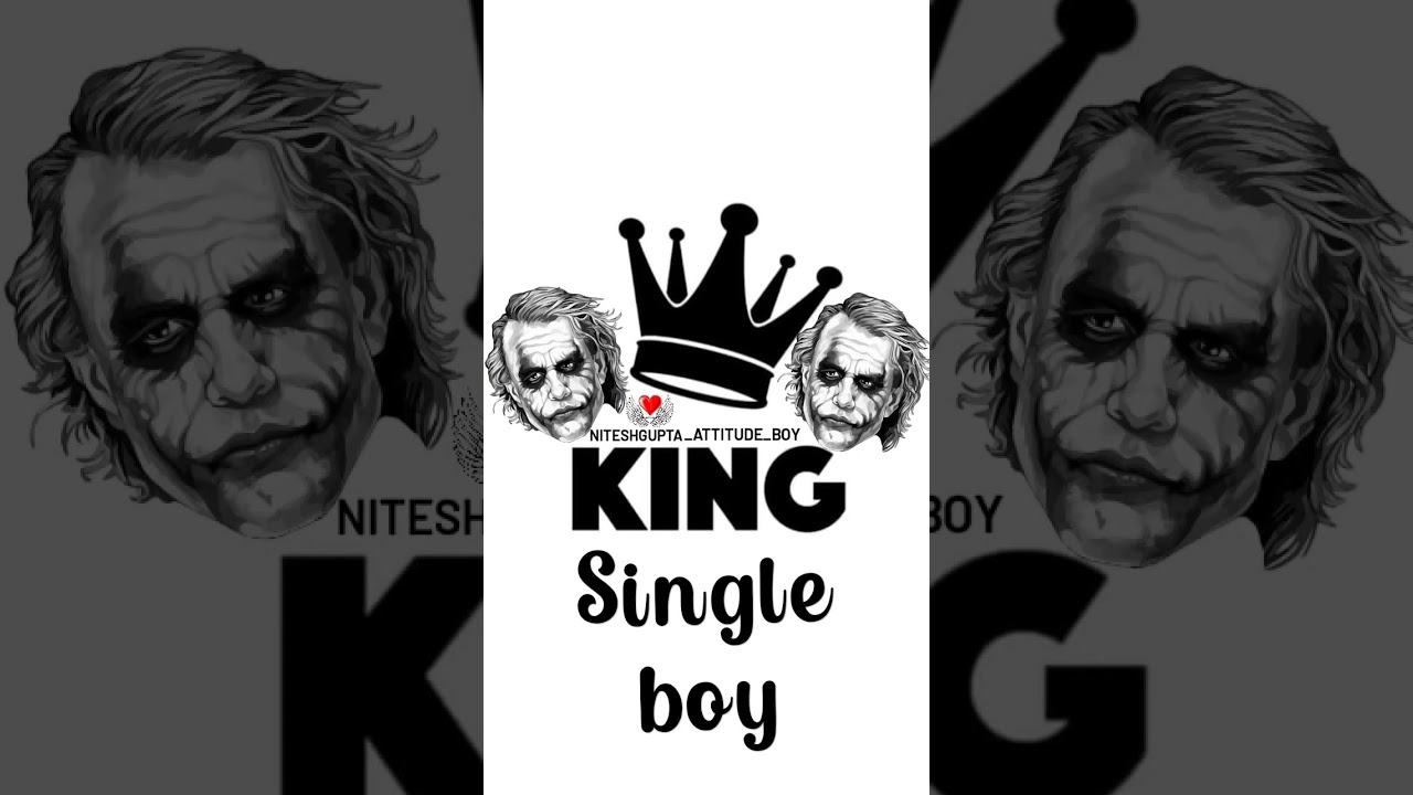 single  #attitude boy //