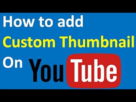 How To Add Thumbnail In YouTube Videos|| By Omkar Tech