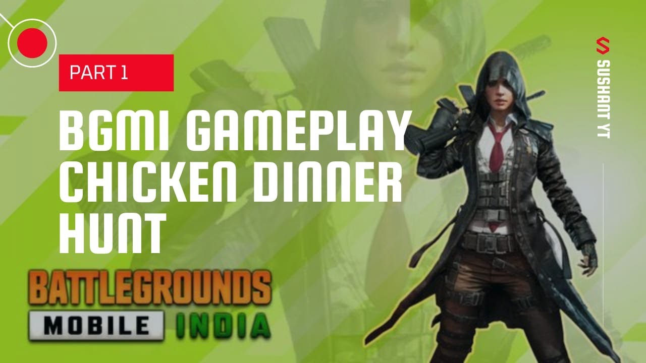 Battleground mobile india/Chicken dinner hunt/Best gameplay