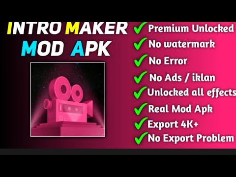 intro maker mod APK VIP unlocked
