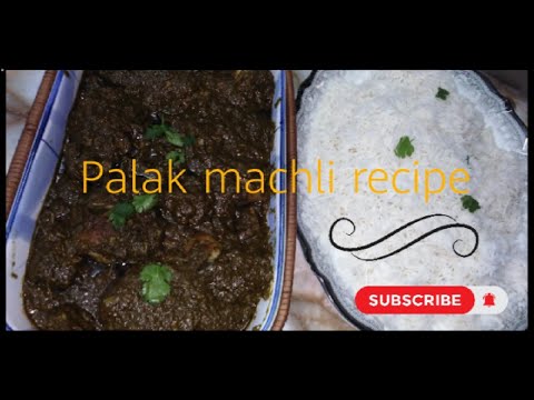 #authenticrecipe.Palak machli mouth watering recipe#howtomakePalakmachliathomerecipeinurdu-hindi