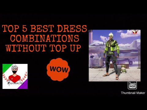TOP 5 DRESS COMBINATIONS WITHOUT TOP UP सबसे बढ़िया कपड़ा का कॉन्बिनेशन बिना टॉप अप किए