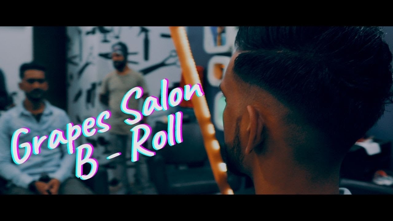 Grapes ✂️ Salon B Roll  || Cinematic ?  || Teaser | Haircut | in Mira Road || with vlogging journey