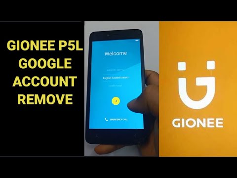 GIONEE P5L GOOGLE ACCOUNT VERIFICATION BYPASS WITHOUT PC