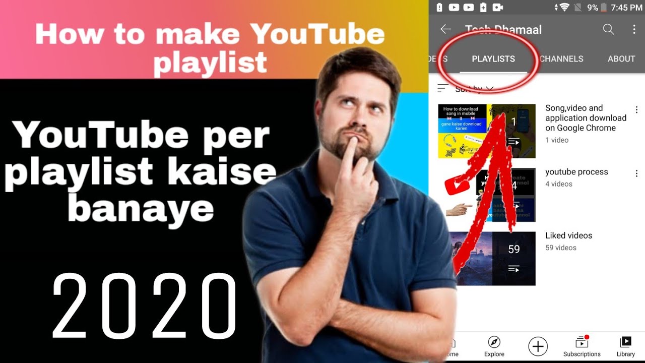 how to create playlisy on YouTube channel  YouTube channel per playlist kaise banaye